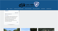Desktop Screenshot of djk-greven.de